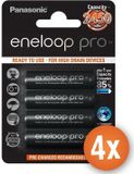 Panasonic Voordeelpak 16 x AA Panasonic Eneloop Pro batterijen - 2500mAh