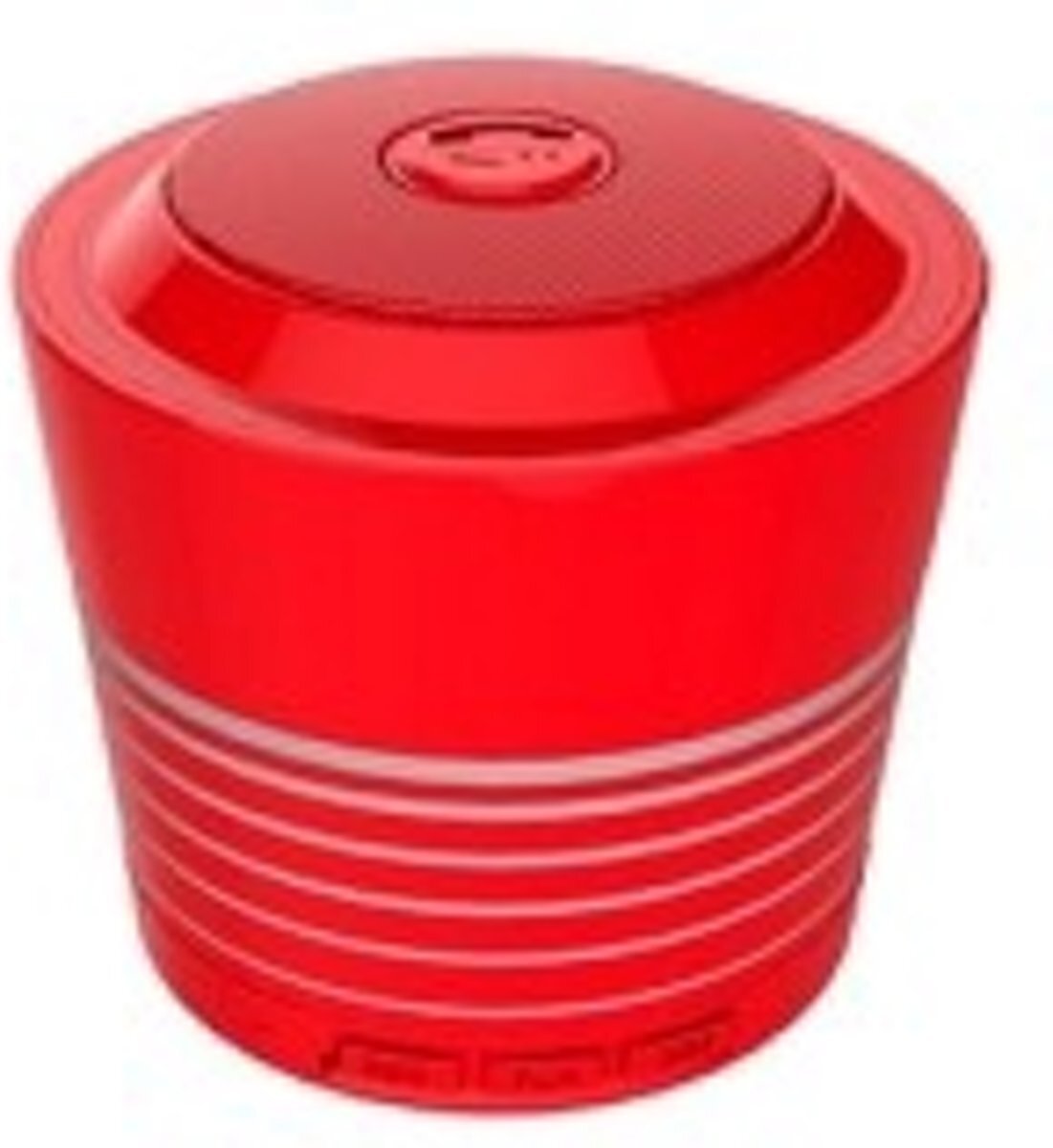 Evertech Bluetooth Stereo Speaker with FM Radio _ Red rood