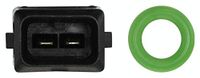 HELLA 6PT 009 109-131 Sensor, temperatuur binnenkomende lucht - 12V - 2-polig - Gestekt