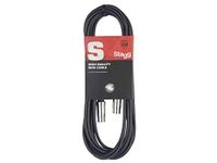 Stagg SMD3 10ft..MIDI-kabel - mannelijke DIN-stekker/mannelijke DIN-stekker - metaal, 3m