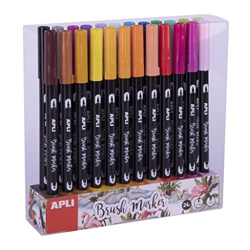 APLI 19193 Maxi aquarelmarker - 24 stuks