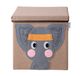 Lifeney - Kleurrijke Opbergbox met Deksel en Olifant Ontwerp