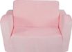 Vevor Banc enfant, Banc de jeu, Pliable, Rose