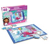 Spin Master Gabby's Dollhouse Wooden Puzzle - 48 Pieces