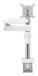 Vogel's MOMO 2137 Monitor Arm - White - Desk Mount - 10"-43" Screens