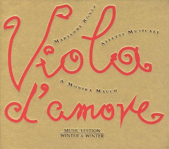 Marianne Ronez - Viola D Amore (CD)