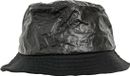 Urban Classics Crinkled Paper Bucket Hat Black One Size