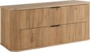 3E 3xE living.com 3xE living Hangwastafelonderkast 120 cm, eiken Craft, Elegance