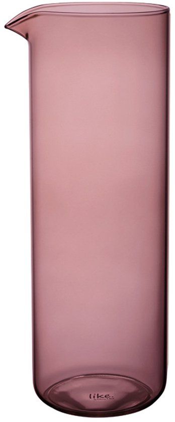 like. by Villeroy & Boch Like Glass Waterkaraf 1 Liter Pink