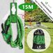 Merkloos Tuyau d'arrosage de jardin 15m Flexible 1 cm Diamètre