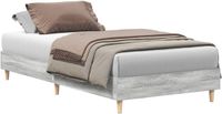 vidaXL Bedframe Grijs Sonoma Bewerkt Hout Tweepersoons
