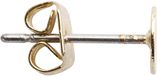 Creativ Company Oorstekers Plat 5 mm Goud 10 stuks