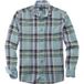OLYMP Casual Regular Fit Chemise en lin vert, à carreaux