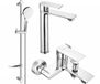 Mexen Royo DF05 set de bain, chrome