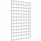 vidaXL Vijverhekset - 8 stuks - 50 x 80 cm - Staal - Groen