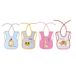Interbaby 00131 - pak met 12 slabbetjes, badstof, gelamineerd, 25 x 35, uniseks