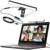 HumanCentric Videoconferentieverlichting – webcamlamp voor streaming, led-monitor- en laptoplicht voor videoconferenties, zoomverlichting voor computer, vervangt ringlicht voor zoomvergaderingen