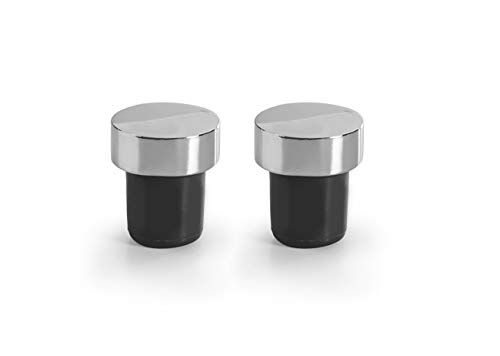 IBILI 695029 SET 2 TAPONES DE VINO LUXE, roestvrij staal