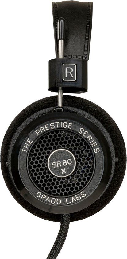 Grado Labs SR80x - Zwart - On-ear hoofdtelefoon