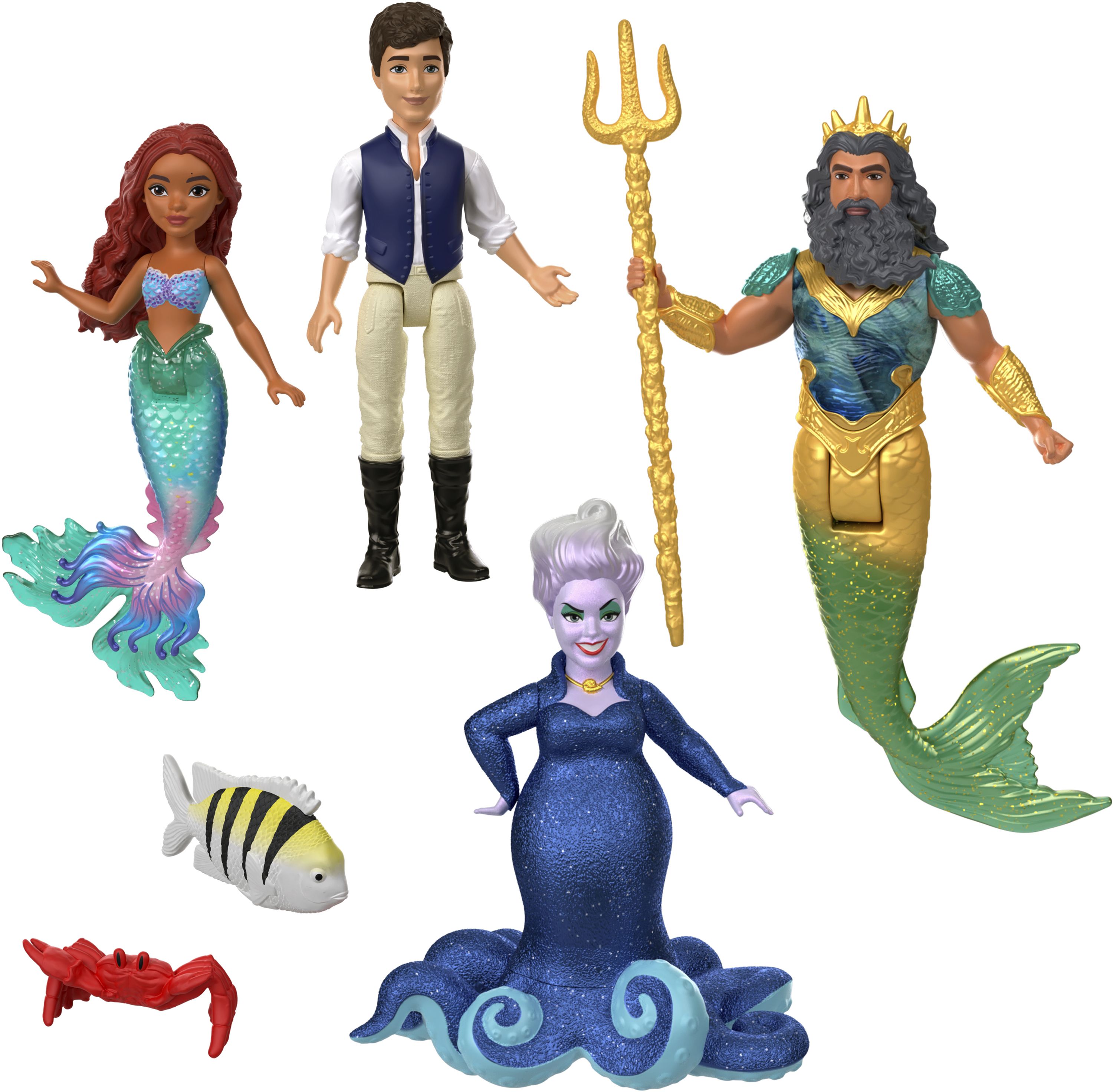 Mattel Disney The Little Mermaid Ariel's Adventures Story Set - Mini Doll Set