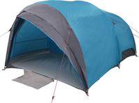 vidaXL Tunneltent 6-persoons Blauw Taft Waterdicht
