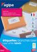 Agipa Adreslabels voor laserprinter 105 x 148,5 mm Doos van 400 Wit