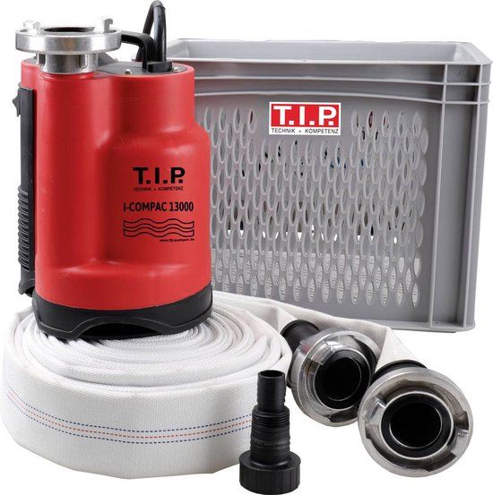 Merkloos T.I.P. - Technische Industrie Produkte I-Compac 13000 Dompelpomp voor vervuild water 13000 l/h 9 m