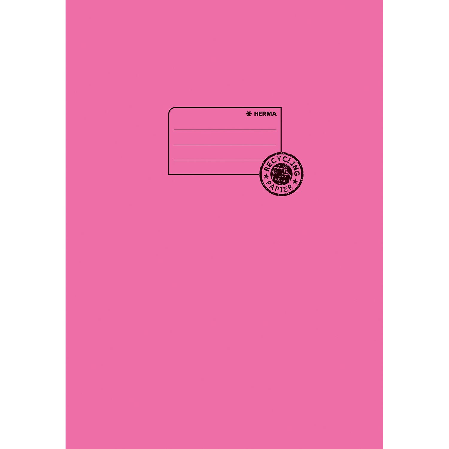 175 Panda 175 Exercise book cover paper A4 pink 100% wastepaper
