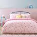 Heya Home Gingham Bows Bedrukt Dekbedovertrek - Roze - Dubbel
