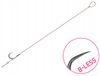Delphin Methode Onderlijnen met Naald 8cm Maat 8 - Weerhaakloos (6 stuks)