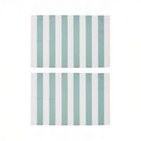 Vinthera Okapi Set van 2 gestreepte placemats, 20% katoen, 80% polyester, 33 x 45 cm