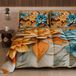 PETTI Artigiani Italiani Bedrukt winterdekbed 270 × 260 cm | Bloemen 05 16