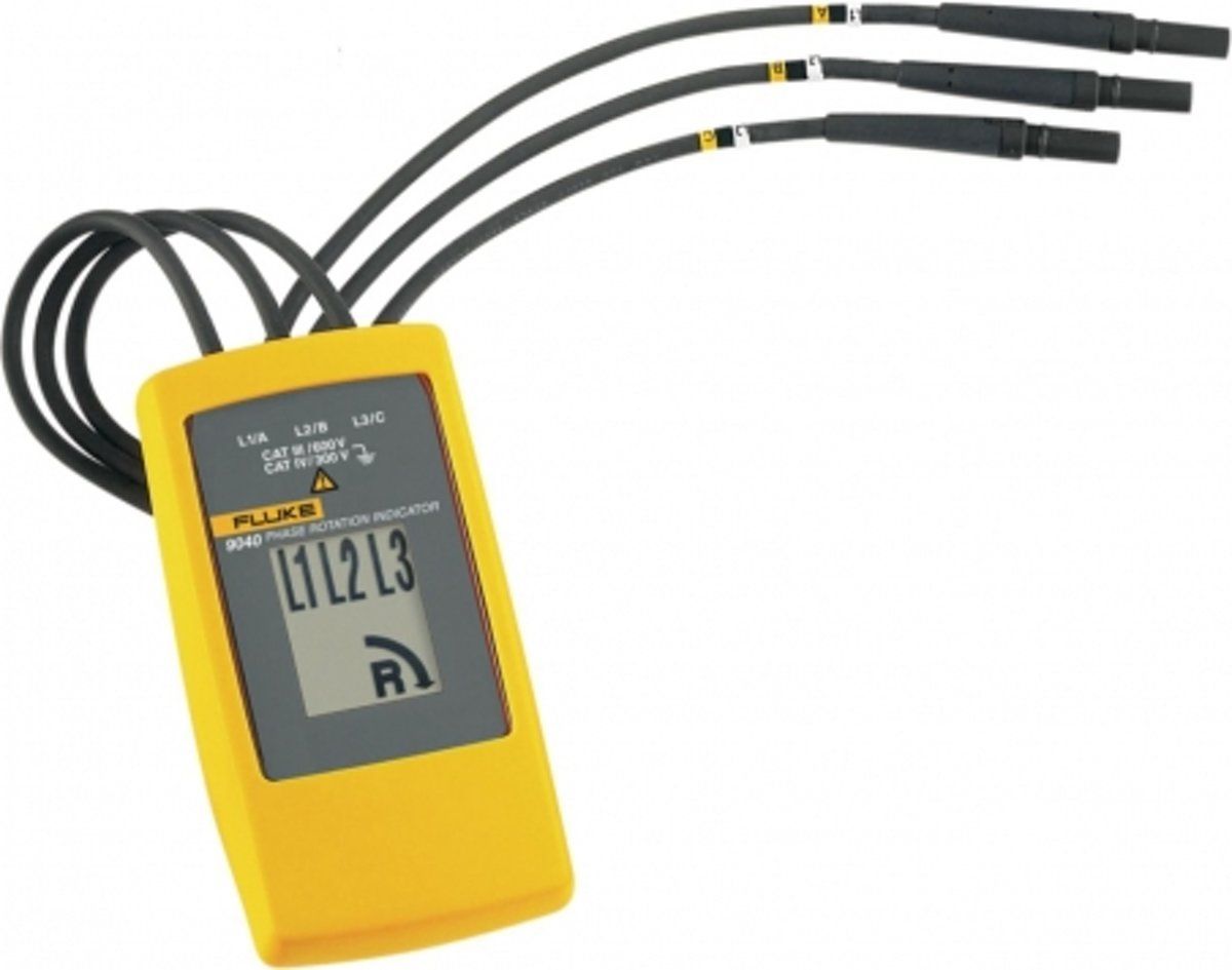 Fluke 9040 Phase turning direction display 40...700 VAC