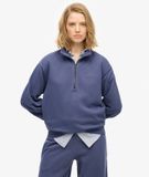 Superdry T-shirt met logo en tuniekhals voor dames Essential