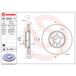 BREMBO Disque de frein (09.D250.11)