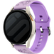 Samsung Bracelet silicone 'Fleur' Samsung Galaxy Watch 42mm (lavande / violet)