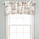 Lush Decor Gordijn Valence, Roze & Grijs, Valance 45,7 cm x 132 cm