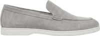 Vercate - Florence Loafer - Instapper - Italiaans Suède Leer - Heren Schoen - Grijs - Maat: 41