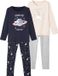 Vertbaudet Set van 2 eenhoornpyjama's