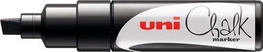 Merkloos Uni-ball Chalk marker PWE-8K zwart