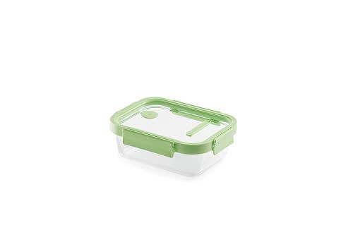 Lékué Rechthoekige glazen container, 1050 ml