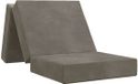 vidaXL Vouwbare Sofa Bed 75 x 67 x 45 cm Lichtgrijs