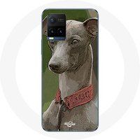Maniacase Hoesje voor Vivo Y21s 2021 / Y21 2021 Greyhound Grijs