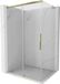 Mexen Rox L cabine de douche porte coulissante 105 x 120 cm, transparent, or