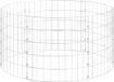 vidaXL Gabion paal rond Ø100x50 cm gegalvaniseerd staal