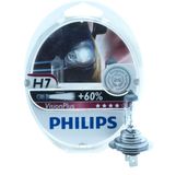 Philips VisionPlus H7 Halogen Headlight Bulbs - Set of 2