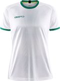 Craft Progress 2.0 Graphic Shirt Korte Mouw Dames - Wit / Groen | Maat: XXL