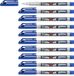 STABILO Write-4-all Superfine Permanent Marker - 10 Pack - Blue