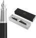 Parker IM Premium Vulpen | Legacy of Flight Collectie | Chroomafwerking | Medium Vulpenpunt met Blauwe Inktvulling | Geschenkdoos