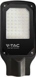 V-TAC VT-15035ST LED Slim Straatlantaarn - IP65 Waterdicht - Zwart - 30W - 2510 Lumen - 6500K